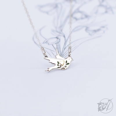 Naszyjnik z Ptaszkiem